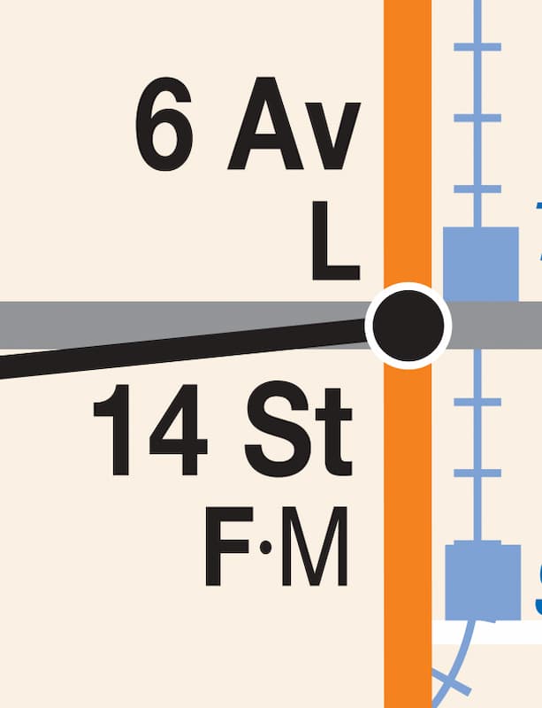 6th Ave subway station on the map